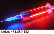 injector glowing effect on epinephrine pen ai generated. Стоковое AI-изображение, AI-художник Vectorwin / Фотобанк Лори
