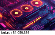 rendering illuminating gpu ai generated. Стоковое AI-изображение, AI-художник Vectorwin / Фотобанк Лори