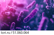 microbiology zooming into bacteria colony ai generated. Стоковое AI-изображение, AI-художник Vectorwin / Фотобанк Лори