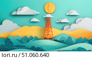 coverage growing signal tower ai generated. Стоковое AI-изображение, AI-художник Vectorwin / Фотобанк Лори
