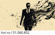 innovator pulsating businessman ai generated. Стоковое AI-изображение, AI-художник Vectorwin / Фотобанк Лори