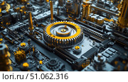 drilling fracturing gear ai generated. Стоковое AI-изображение, AI-художник Vectorwin / Фотобанк Лори