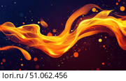 eruption flowing fire ai generated. Стоковое AI-изображение, AI-художник Vectorwin / Фотобанк Лори