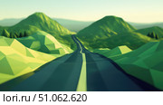 technology vibrating road ai generated. Стоковое AI-изображение, AI-художник Vectorwin / Фотобанк Лори