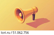 amplification vibrating megaphone ai generated. Стоковое AI-изображение, AI-художник Vectorwin / Фотобанк Лори