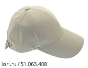 Шапка бейсболка на белом фоне. Baseball cap isolated on white background. Стоковое фото, фотограф Татьяна Д / Фотобанк Лори