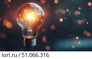 creativity looping innovation lightbulb ai generated. Стоковое AI-изображение, AI-художник Vectorwin / Фотобанк Лори
