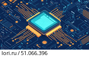 integration merging biochip ai generated. Стоковое AI-изображение, AI-художник Vectorwin / Фотобанк Лори