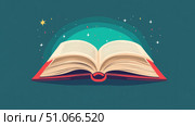insightful illuminating book ai generated. Стоковое AI-изображение, AI-художник Vectorwin / Фотобанк Лори