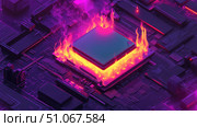 heatsink melting cpu ai generated. Стоковое AI-изображение, AI-художник Vectorwin / Фотобанк Лори