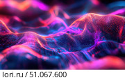 interference fracturing hologram ai generated. Стоковое AI-изображение, AI-художник Vectorwin / Фотобанк Лори