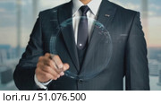 A well-dressed individual in a sleek suit presents a polished look in a contemporary office setting. Стоковое AI-видео, аниматор Данила Большаков / Фотобанк Лори