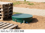 Autonomous sewerage system for a modern house. Стоковое фото, фотограф Александр Поташев / Фотобанк Лори
