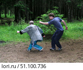 Спортивные тренировки на природе. Стоковое фото, фотограф Ирина Терентьева / Фотобанк Лори