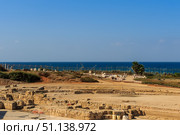 Coastline of Caesaria. (2017 год). Стоковое фото, фотограф Емельянов Евгений Викторович / Фотобанк Лори