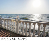 Вид на море с набережной Феодосии. Стоковое фото, фотограф Татьяна Т / Фотобанк Лори