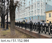 Россия, Москва. Дом со зверями, Чистопрудный бул., 14, стр. 3. Russia, Moscow. House with animals, Chistoprudny blvd., 14, p. 3. Редакционное фото, фотограф Александр Рыбалка / Фотобанк Лори