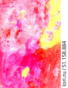 Watercolor hand drawing colorful background. Cute texture  for print and web use. Акварельный рисунок от руки, красочный фон. Симпатичная текстура для печати и веб-использования. Стоковое фото, фотограф Luizavictorya72 / Фотобанк Лори