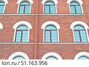 Exterior brick house. Стоковое фото, фотограф Константин Тимофеев / Фотобанк Лори