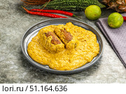 Indian cuisine - Malai kofta with gravy. Стоковое фото, фотограф Андрей Старостин / Фотобанк Лори