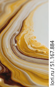Fluid gold, white, brown paint swirling together, generating dynamic marble like pattern with color gradients blending seamlessly across intricate liquid surface. Стоковое AI-видео, аниматор Юрий Поздников / Фотобанк Лори
