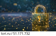 Exploring essential cybersecurity practices to safeguard your online data and privacy effectively. Стоковое AI-видео, аниматор Данила Большаков / Фотобанк Лори