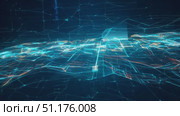 Glide through a vivid digital realm filled with illuminated patterns and cosmic energy. Стоковое AI-видео, аниматор Данила Большаков / Фотобанк Лори
