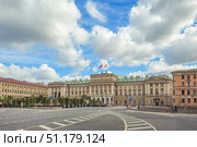 The Mariinsky Palace in St. Petersburg. Редакционное фото, фотограф Саблин Станислав / Фотобанк Лори