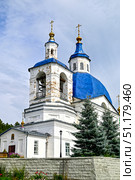 Иоанно-Введенский Междугорский женский монастырь. Храм Рождества Иоанна Предтечи и Крестителя Господня. Поселок Прииртышский. Тюменская область. Стоковое фото, фотограф Александр Тараканов / Фотобанк Лори