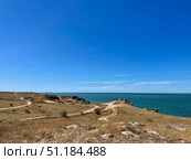 Караларский природный парк, побережье Азовского моря, Генеральские пляжи. Республика Крым, Керченский полуостров. Редакционное фото, фотограф Щеголева Ольга / Фотобанк Лори