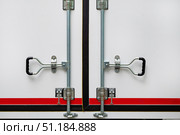 Rod lock on a cargo gazelle. Стоковое фото, фотограф Вербицкая Светлана / Фотобанк Лори