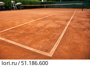 On the Brown Clay Courts Where Champions Are Made at Wimbledon. Стоковое фото, фотограф Aleksandr Golubev / Фотобанк Лори