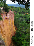 Canyon of Roussillon. France. Стоковое фото, фотограф Знаменский Олег / Фотобанк Лори