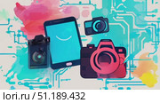 Experience a mesmerizing blend of colors and flowing shapes creating a soothing and dynamic visual experience in a creative artistic composition. Стоковое AI-видео, аниматор Данила Большаков / Фотобанк Лори