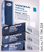 Viagra 100mg Sildenafil Citrate Prescription Medicine. Редакционное фото, фотограф Георгий Дзюра / Фотобанк Лори