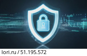This content highlights crucial aspects of cyber security, emphasizing effective data protection strategies and encryption methods essential for everyone. Стоковое AI-видео, аниматор Данила Большаков / Фотобанк Лори