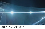 Explore captivating light wave interactions and particle movements in a dark setting, showcasing impactful visual dynamics and aesthetics. Стоковое AI-видео, аниматор Данила Большаков / Фотобанк Лори