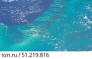 A portion of the Atlantic Ocean off the coast of the Bahamas, photographed from the International Space Station. Stocktrek Images, Inc./TASS. Стоковое фото, агентство ТАСС / Фотобанк Лори