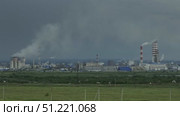 Oil and gas refinery plant. Стоковое видео, видеограф Михаил Коханчиков / Фотобанк Лори