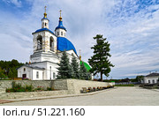 Иоанно-Введенский Междугорский женский монастырь. Церковь Рождества Иоанна Предтечи и Крестителя Господня. Поселок Прииртышский. Тюменская область. Стоковое фото, фотограф Александр Тараканов / Фотобанк Лори