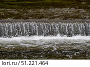 The water cascading down the river. Стоковое фото, фотограф Саблин Станислав / Фотобанк Лори