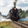 An old Soviet steam locomotive of the L series. The Ruskeala Express retro train is on its way to the mountain park. Thick smoke is coming from the chimney. Russia, Republic of Karelia, Sortavala, August 10, 2025. Редакционное фото, фотограф Photojuli / Фотобанк Лори