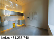 A Modern Dental Office Interior Featuring Unique and EyeCatching Neon Decor Elements. Стоковое фото, фотограф Cantemir Dumitru / Фотобанк Лори