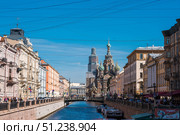 The Church of the Resurrection of Christ (Spas-na-Krovi) is under reconstruction. Russia, Saint Petersburg, August 15, 2025. Редакционное фото, фотограф Photojuli / Фотобанк Лори