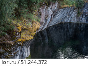 Russia. Summer landscape of the Ruskeala mountain park. The turquoise and marble canyon in summer. Russia, Republic of Karelia, village of Ruskeala. Стоковое фото, фотограф Photojuli / Фотобанк Лори