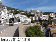 One of the central intersections of the city of Bejaia. Algeria. Редакционное фото, фотограф Евгений Ткачёв / Фотобанк Лори