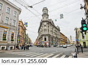 Перекрёсток "Пять углов". Санкт-Петербург. Россия. Редакционное фото, фотограф E. O. / Фотобанк Лори