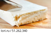 Moist, soft, creamy, surface-ripened cow's milk cheese. Стоковое фото, фотограф Sergakoff / Фотобанк Лори