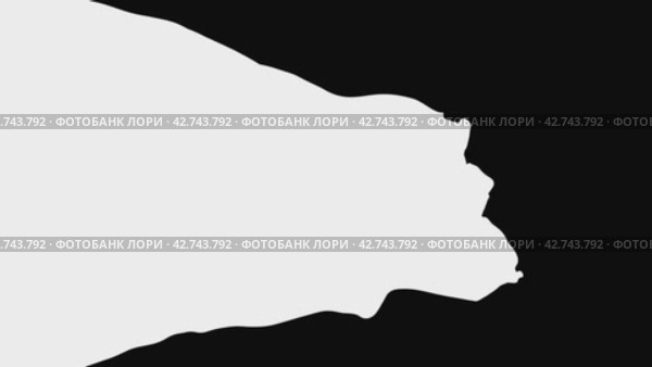 3d animation of the national flag of Ghana waving in the wind. Стоковое видео, видеограф Aleksey Kidisyuk / Фотобанк Лори