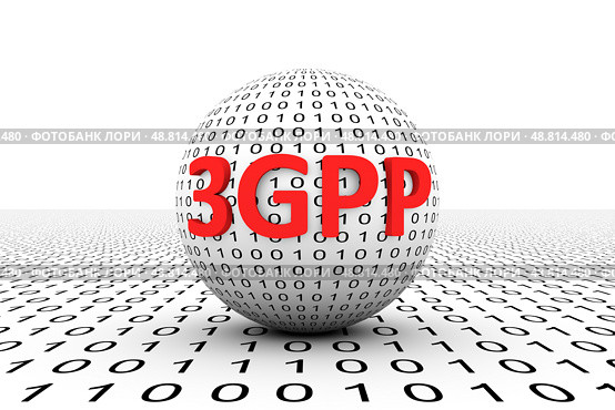 3GPP conceptual sphere binary code 3d illustration. Стоковая иллюстрация, иллюстратор Максим Иванов / Фотобанк Лори
